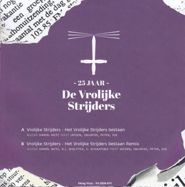 , De Vrolijke Strijders - Het vrolijke strijders bestaan / Het vrolijke strijders bestaan remix  (vrolijke Friese Artiesten) - Afbeelding 2